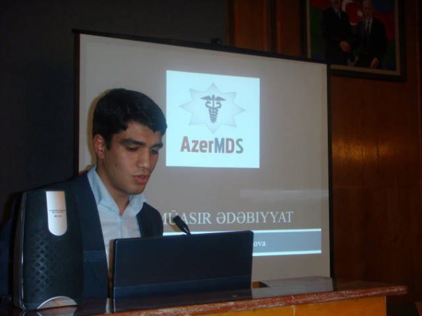 Murad Alibayov; "Modern Standards in Medical Education" (November, 2008)