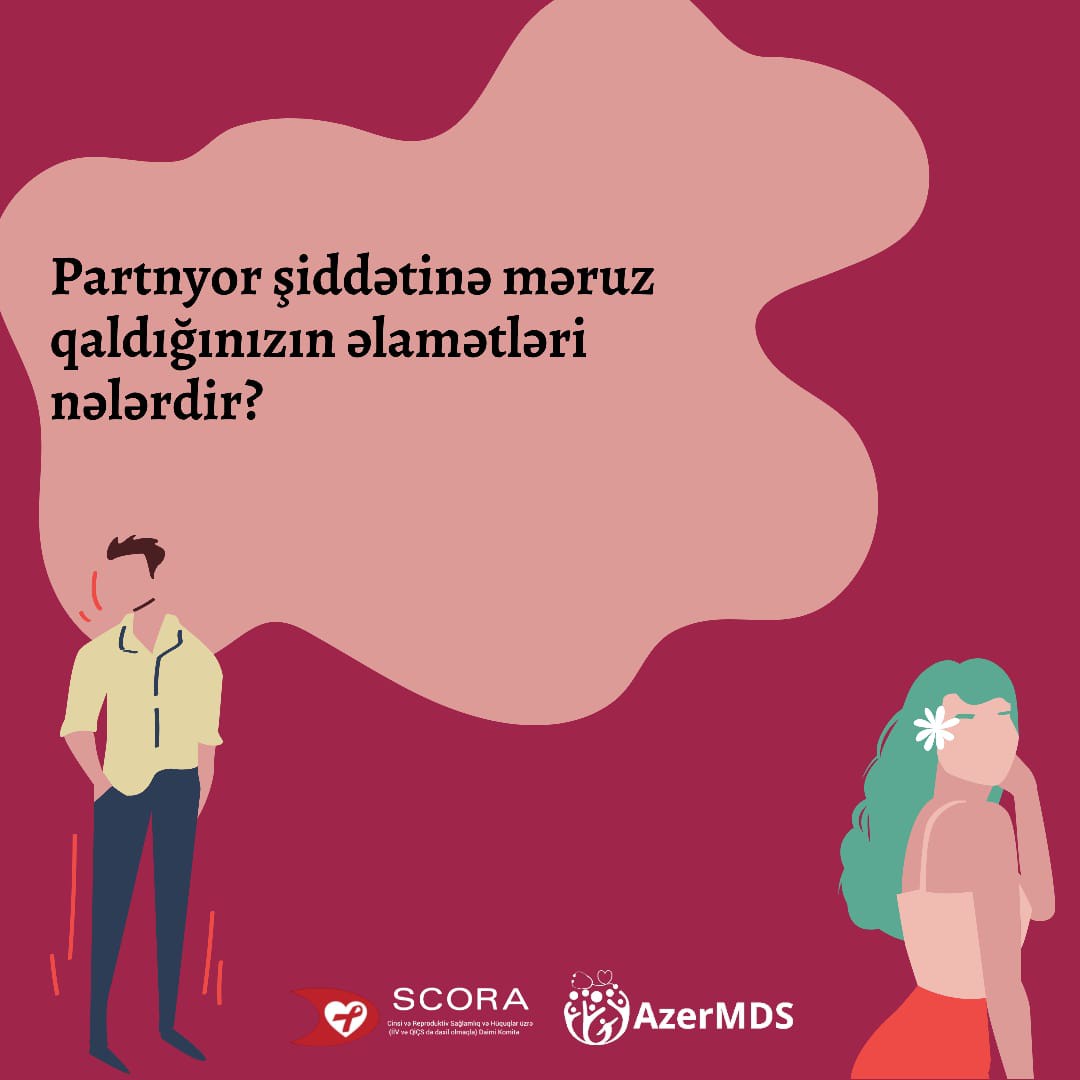 Partnyor şiddətinə məruz qalma əlamətləri